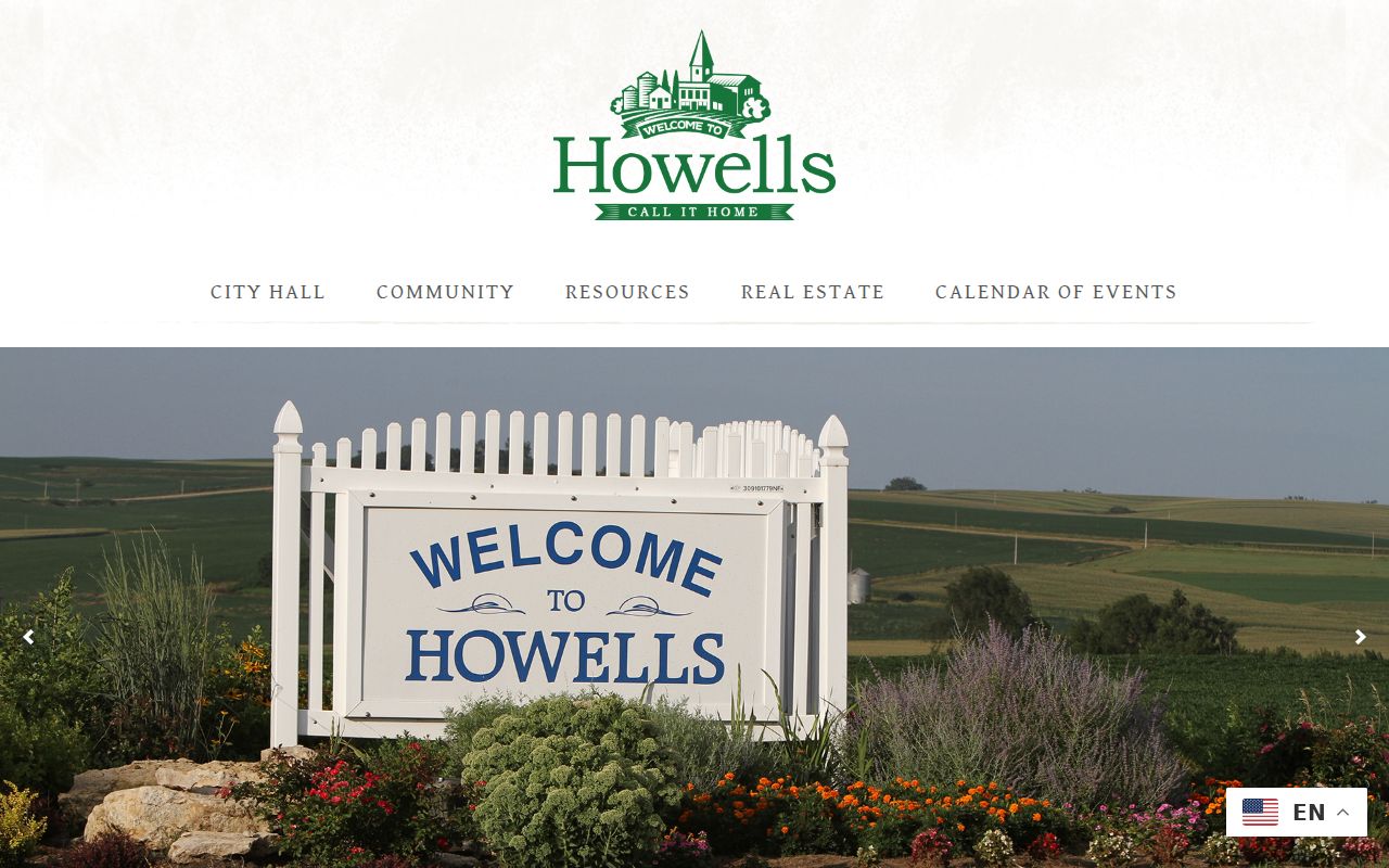 Howells city office contact page for local administrative records